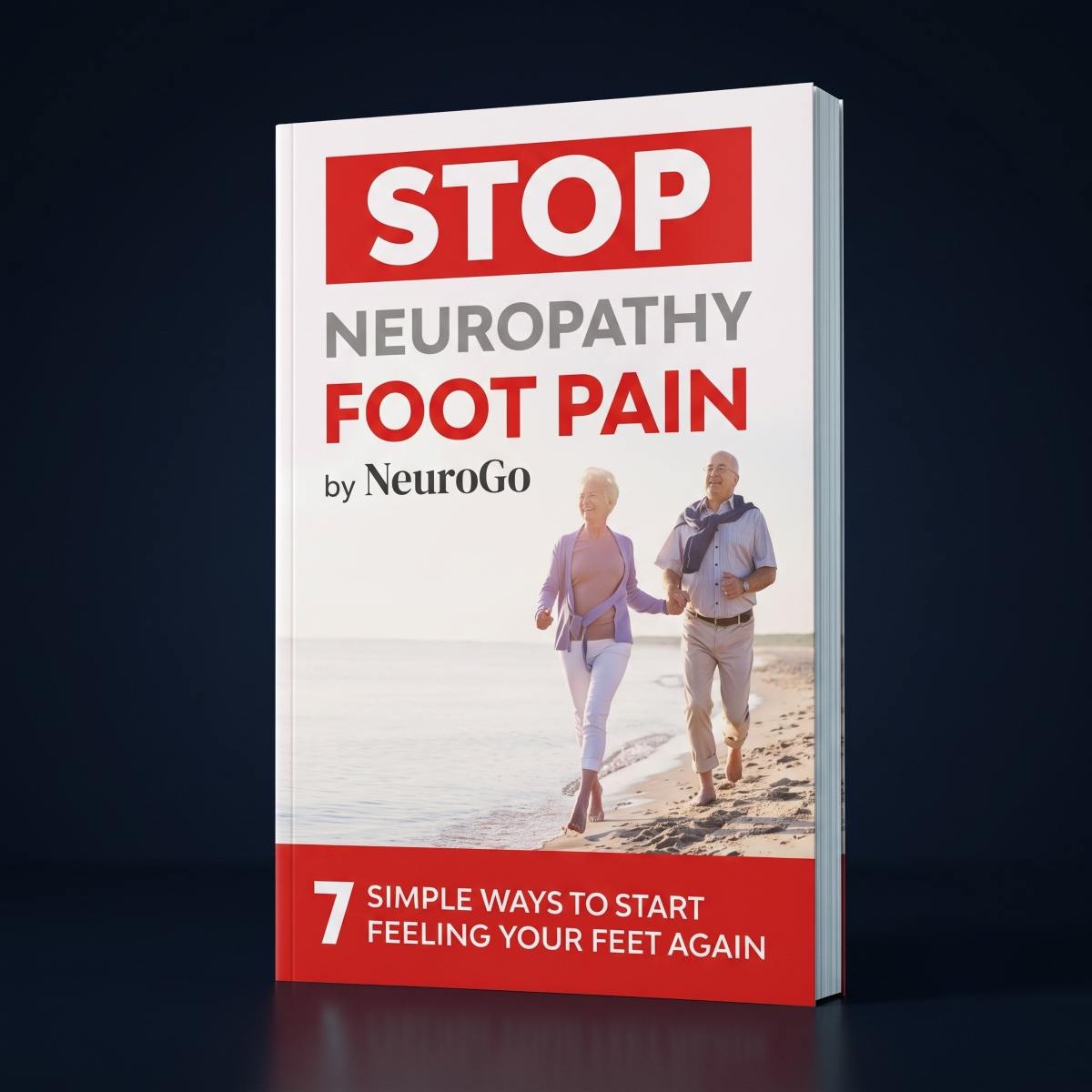 Stop Neuropathy Foot Pain - large print paperback