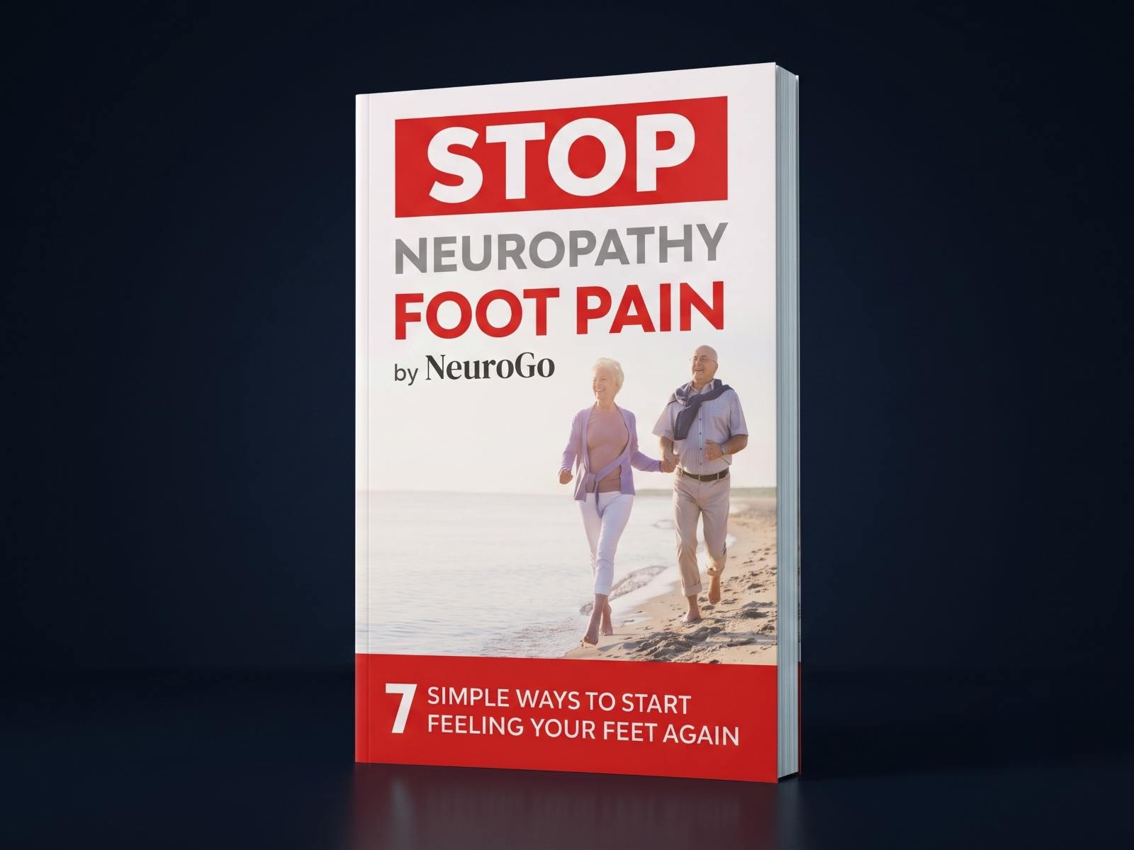 Large Print 150 Page Stop Neuropathy Foot Pain Book