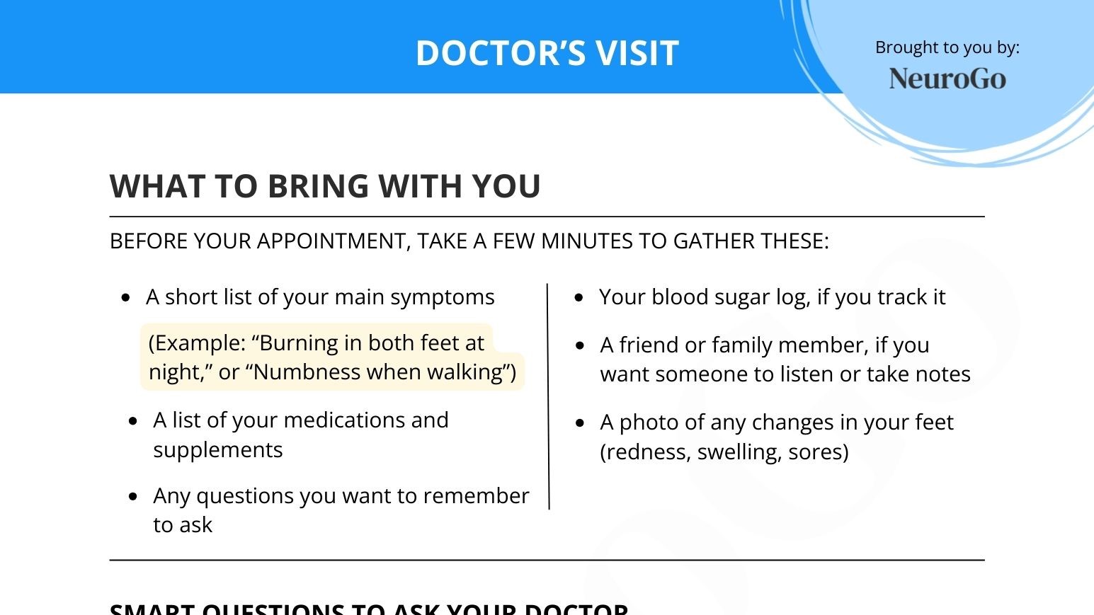 Doctor Visit Questions preview