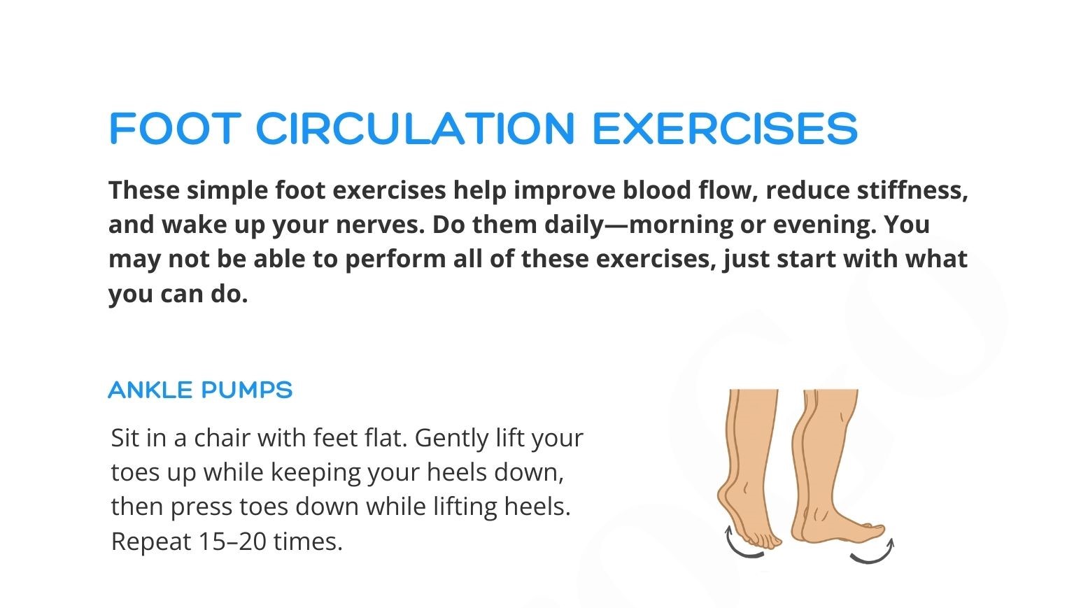 Foot Circulation Exercises preview