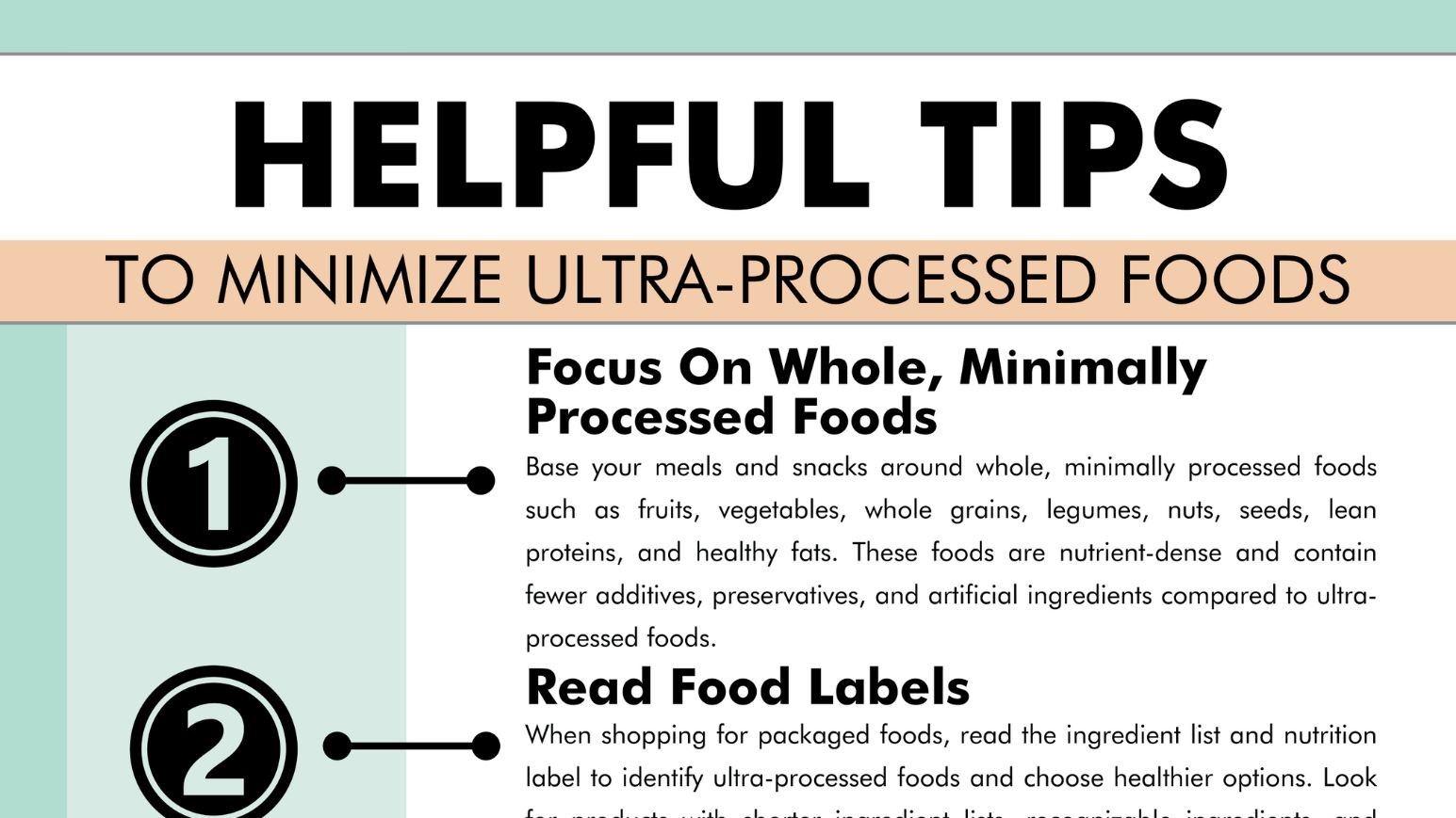 Ultra-Processed Food Tips preview